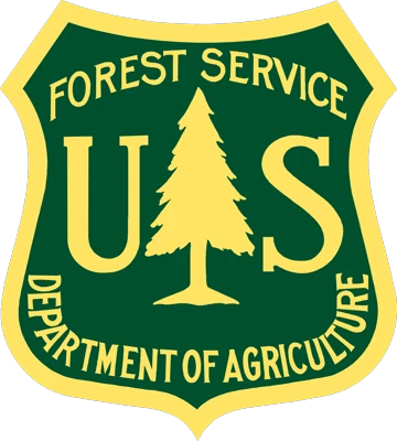 US Forest Service permit badge